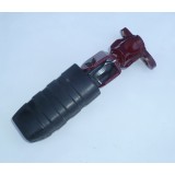 STUPAČKA PŘEDNÍ LEVÁ - ČERVENÝ LAK - JAWA 300CL + MODEL 42 - (ZÁNOVNÍ DÍL)